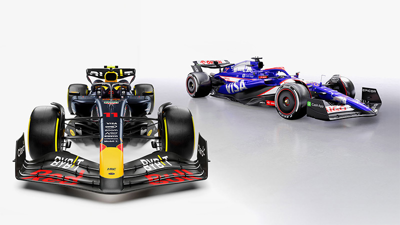 First global partner of both Red Bull Formula One teams